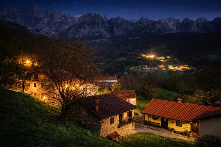 Paisaje de los Picos de Europa desde Redo